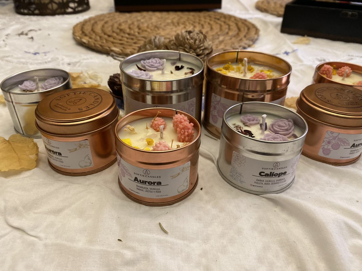 Sophi_SM_'s tweet photo. ¡Hola twitter!

Ahora que se está acercando la época de bodas y comuniones, me gustaría recomendar mi pequeño negocio de velas artesanales aromáticas 🕯💕

Son un detalle perfecto para estos eventos, por si conocéis a alguien que podría estar interesad@😊

¡Se agradece RT! https://t.co/YHhBF1hxGM
