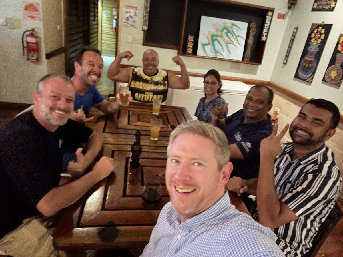 nich0lasBr0wn's tweet photo. A week with my Pacific brothers and sisters working on the science of the land and the sea. Reflecting on the past and planning for the future. “If you want to go far, go together.” https://t.co/8cpEdTZb97