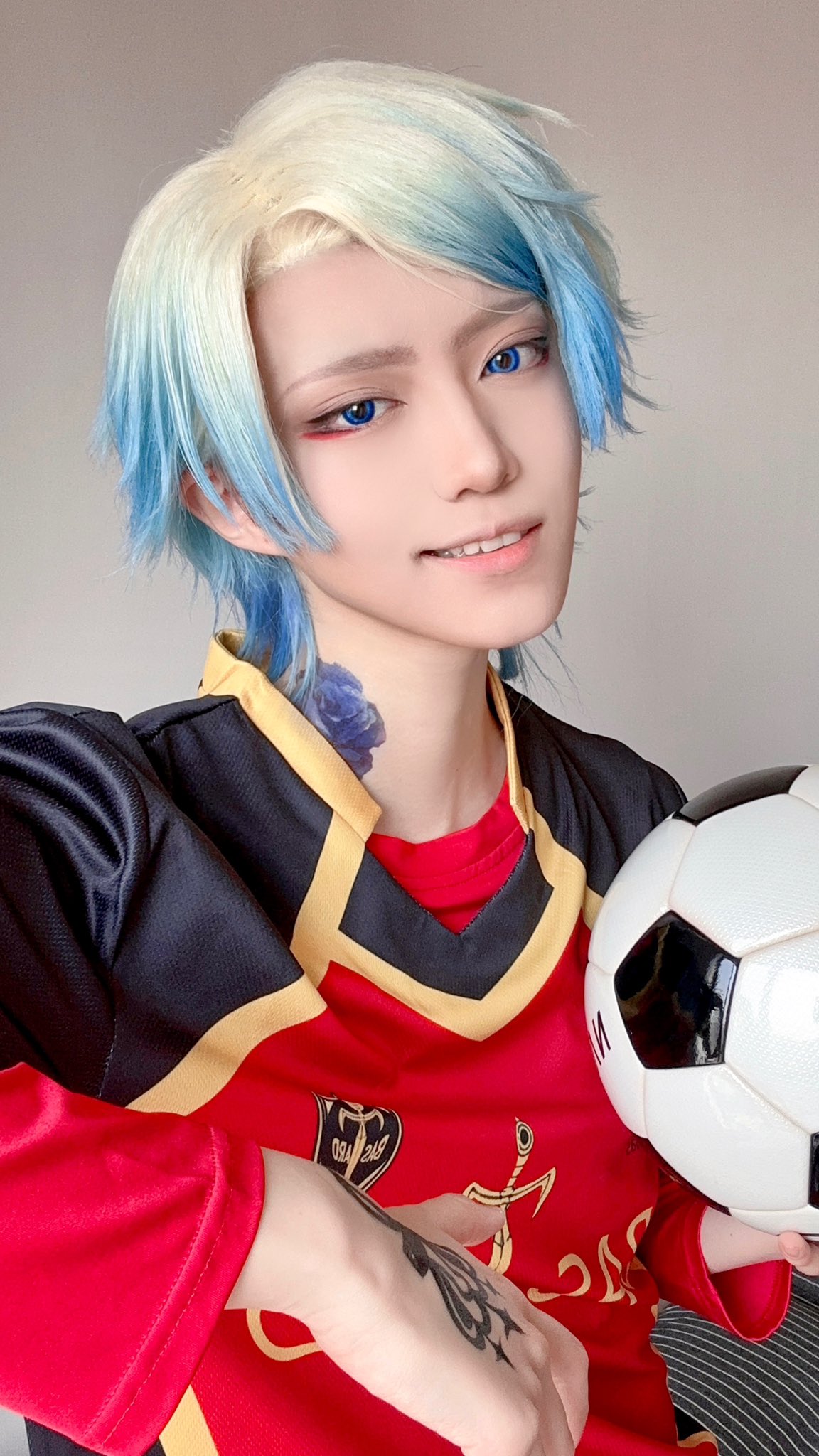 ブルーロック ミヒャエル・カイザー コスプレ ウィッグ