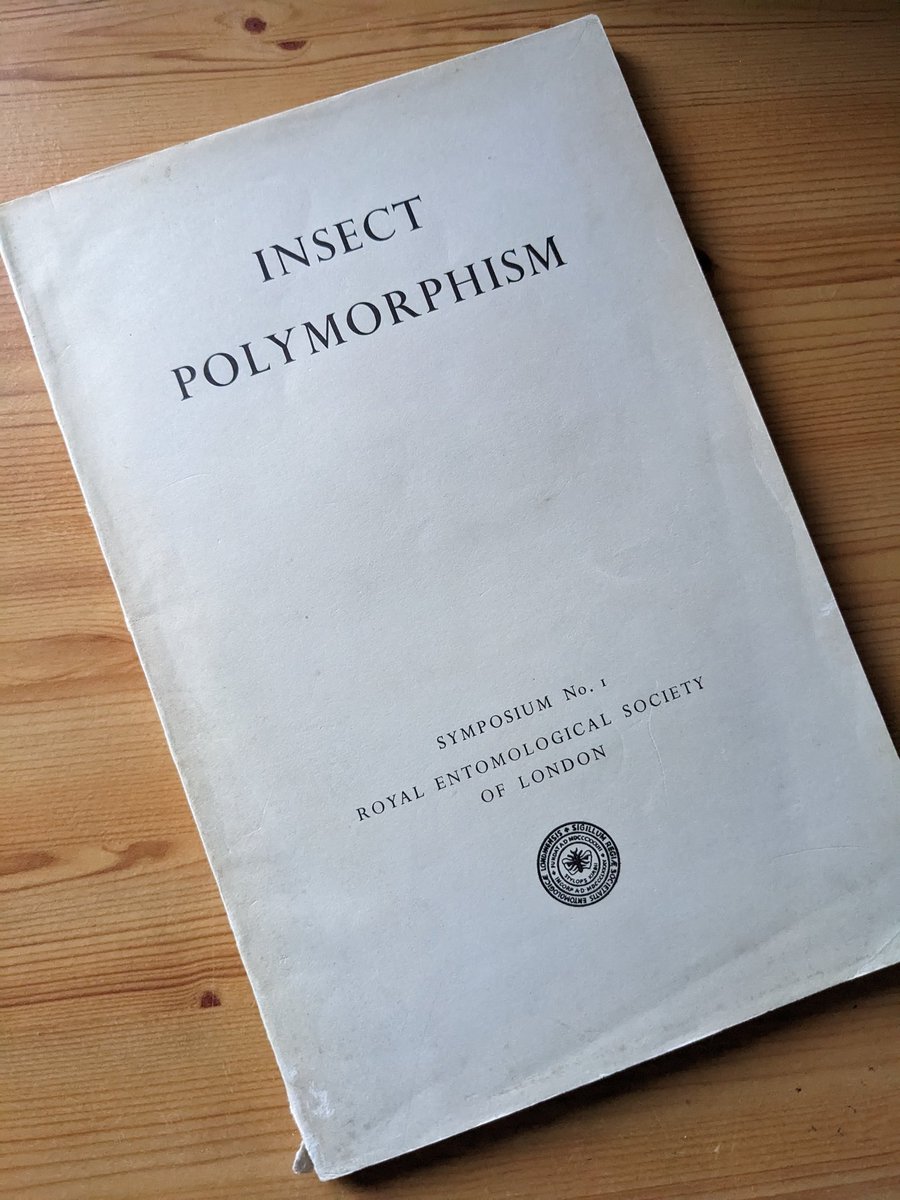 Jamie_C_Weir's tweet image. Discovered this the other day, tucked away in @RoyEntSoc Symposium Paper No. 1... A discussion on #polymorphism in #insects between some of the greats, including E.B. Ford, Wigglesworth, Dobzhansky, and Bernard Kettlewell.
@SHNHSocNatHist @hssonline #genetics #historyofscience