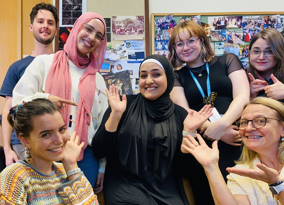 Celebrating today the successful PhD viva from the wonderful now Dr Tarawneh <a href="/HadeelTarawneh6/">Hadeel Tarawneh</a>   <a href="/ActuallyDrBarry/">َ</a> @KadyJBraack <a href="/JackZimdahl/">Jack Zimdahl</a> <a href="/UWAhumanscience/">UWA School of Human Sciences</a> #neuroscience #electrophysiology