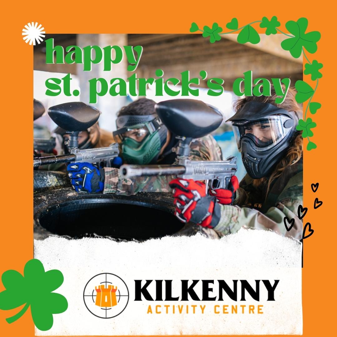 ☘️🚵‍♂️ Happy St. Patrick's Day from Kilkenny Activity Centre! 🚣‍♀️☘️ 

#StPatricksDay #KilkennyOutdoorActivities #AdventureIreland #LuckOfTheIrish #PaddysDay #KilkennyActivityCentre