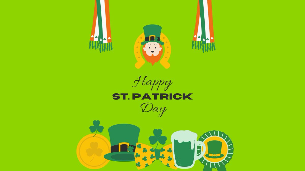 #HappyStPatrickDay have a fun day celebrating!

#StPatrickDay2022