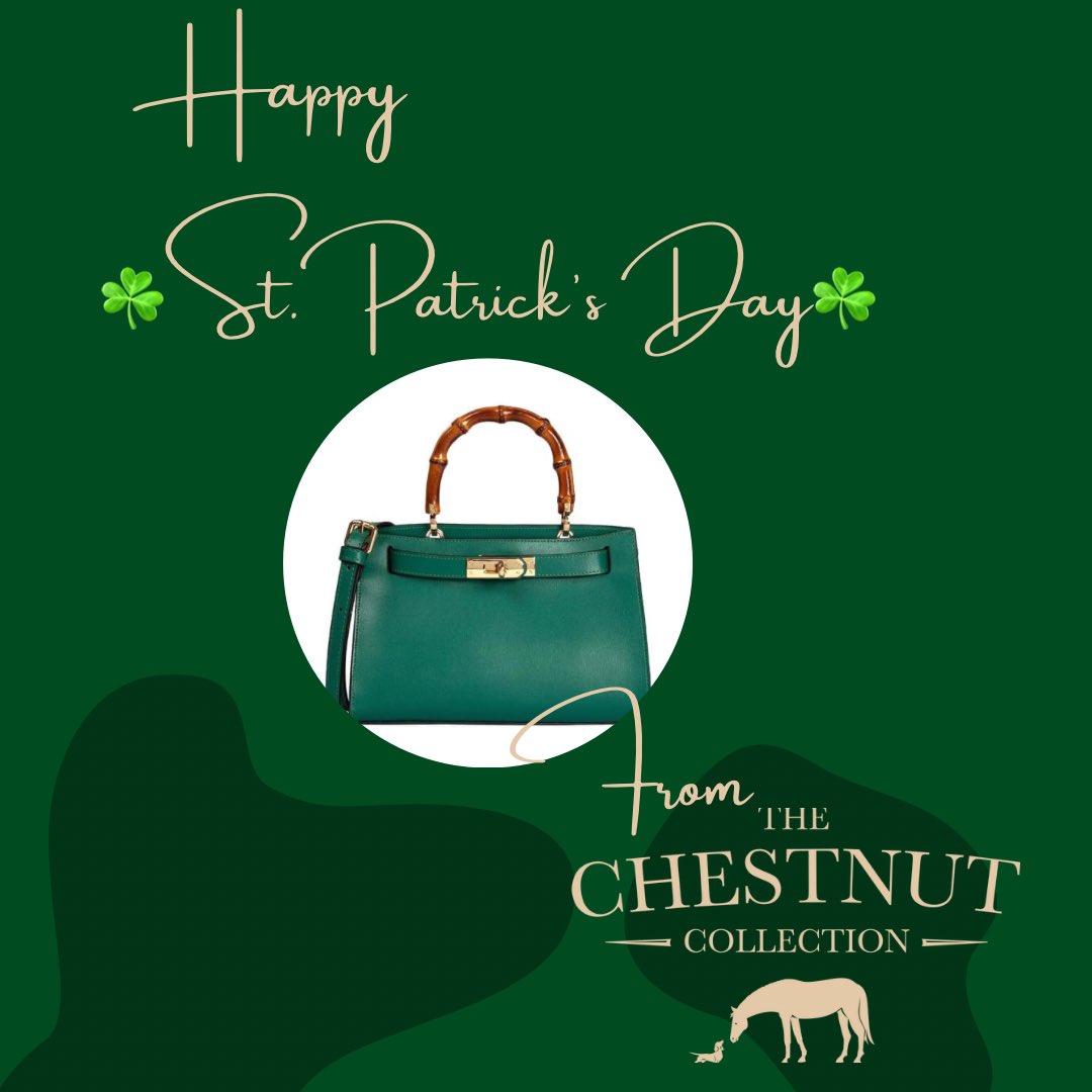 Chestnutcollect's tweet photo. Happy St.Patrick’s Day everyone, enjoy wearing green and celebrating all things Irish ☘️💚
#shopsmall #shopirish #StPatricksDay2023 https://t.co/0qqWuZeQaT