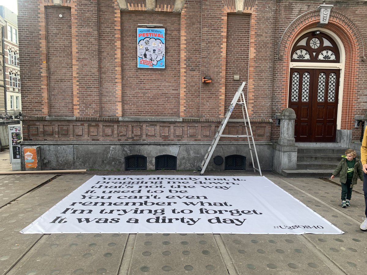 u2reiniertje's tweet image. #U2SOS40 in Amsterdam @ParadisoAdam
#u2 @U2Community