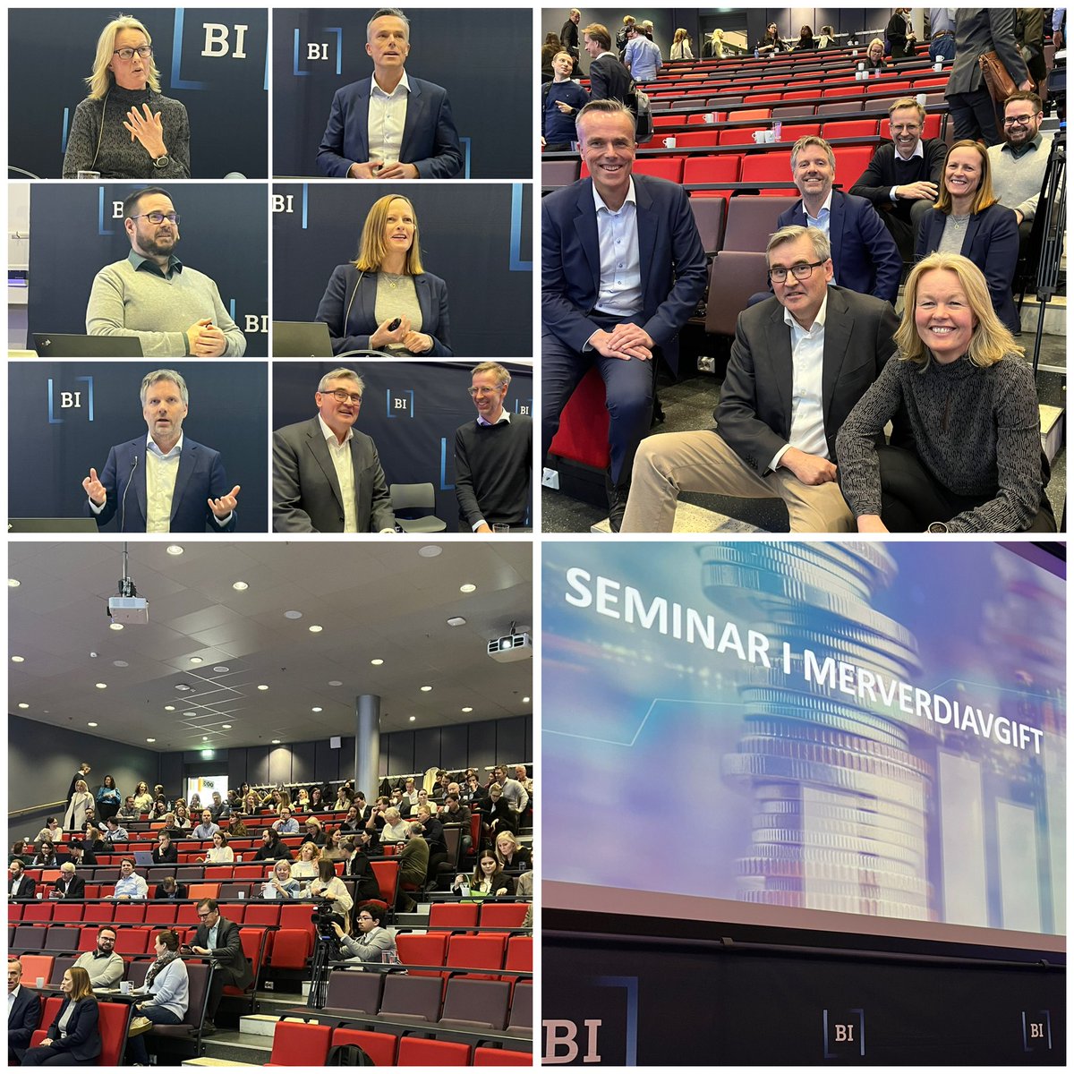 CDyrnes's tweet image. Tusen takk til forelesere og deltakere på gårsdagens MVA seminar ved @HandelshoyskBI. Over 280 deltok på Norges største MVA forum.