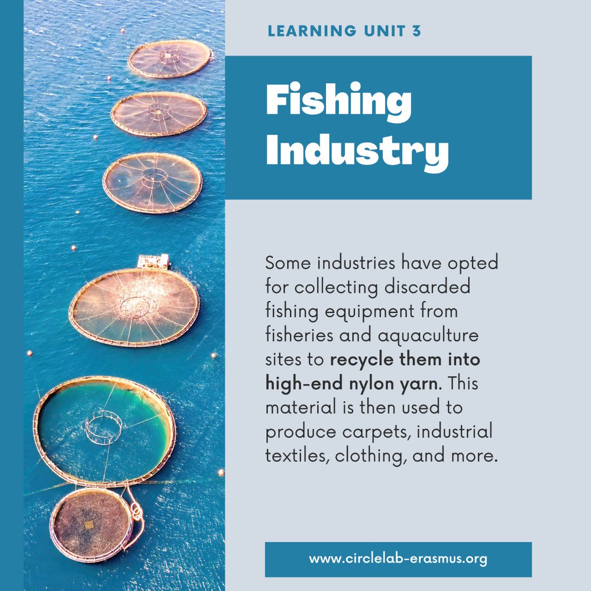 @NofirAS deals with the collection, transportation, and #recycling of waste #fishingequipment. They remove harmful #fishingwaste from the environment, and help to retain the value of retired #fishingnets within the economy to transform them into marketable nylon-based products.