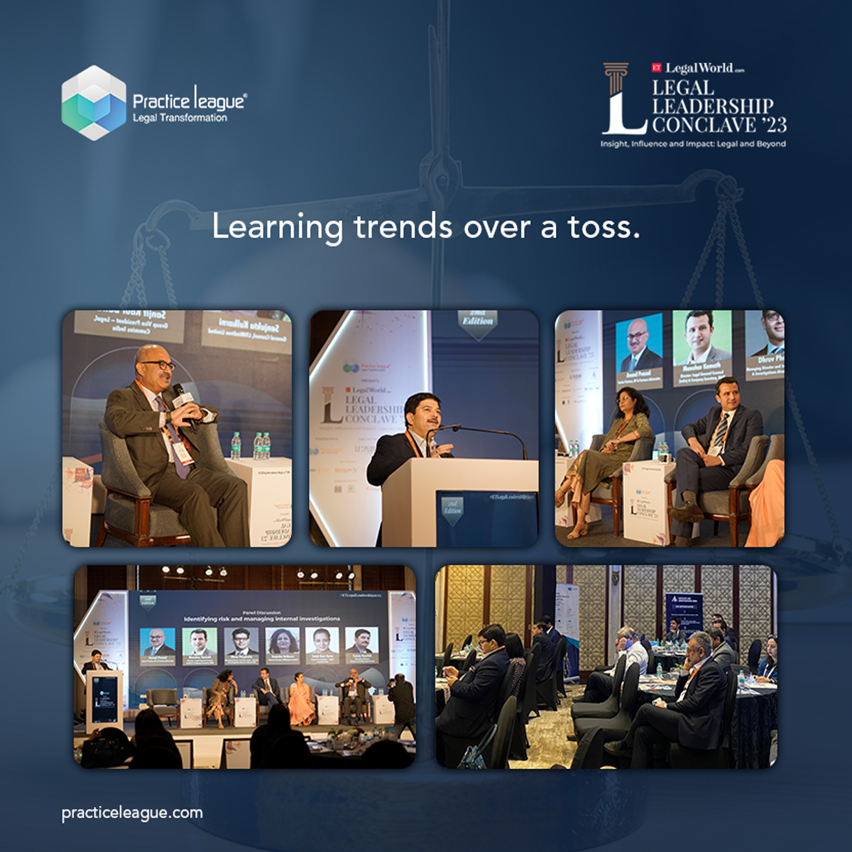 razorsignclm's tweet photo. Pour in some more knowledge and chisel the know-how on the industrial trends. Let's collaborate with the panelists by popping more questions. 

#LegalSummit #LegalEvent #ETLegalLeadership2023 #ETLeadershipconclave #Event2023 #legal #corporateevent #practiceleague #legalworld https://t.co/EMUoPktUUm