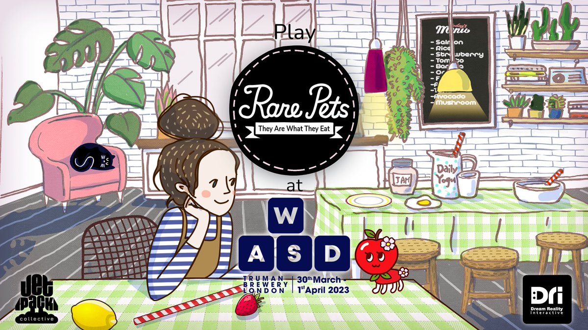 JetpackCLTV's tweet photo. 🚀 Jetpack Collective at #WASD!
Are you at WASD? We are!
We'll have all our games available to try at the indie-focused event in London soon! https://t.co/lxUhrsQgzn