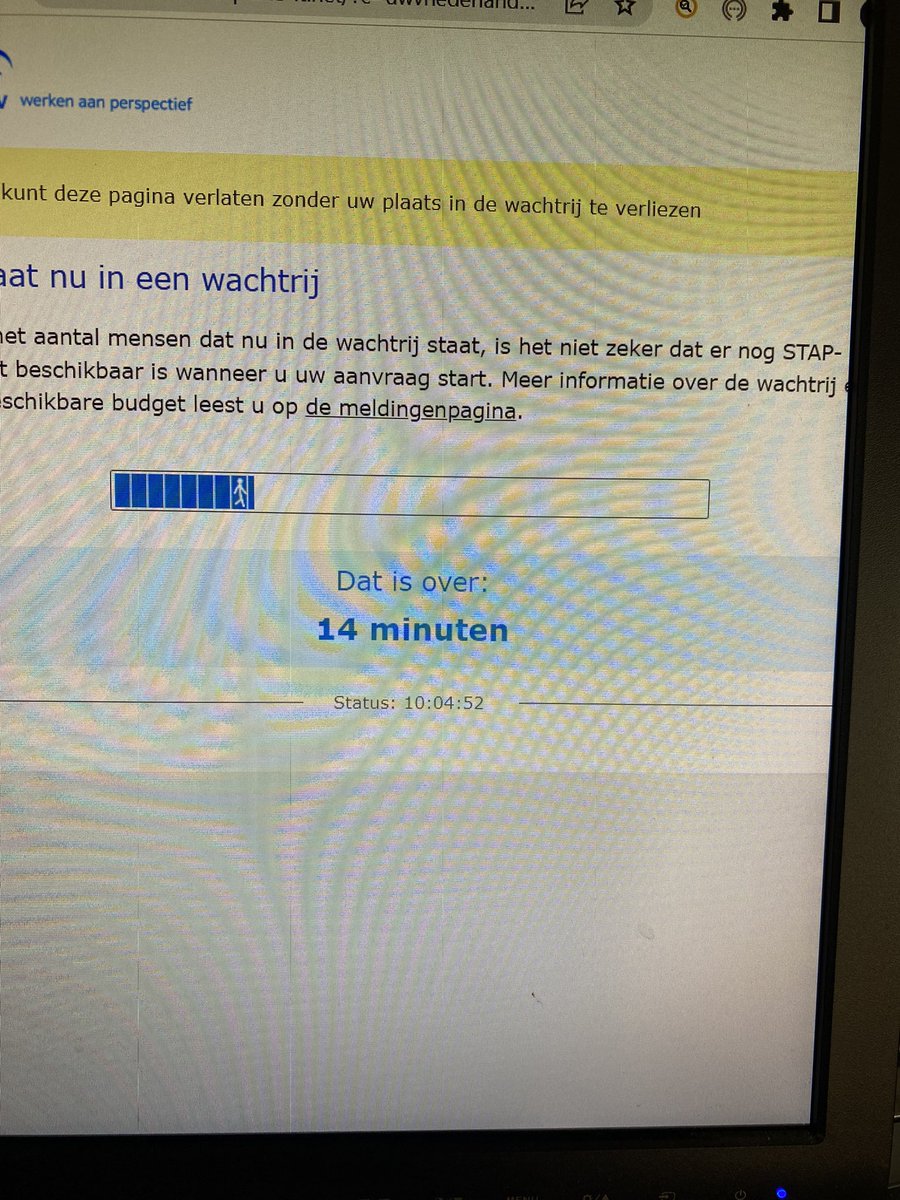 Ok ik had dus vannacht de computer vast aan moeten zetten? #stapbudget