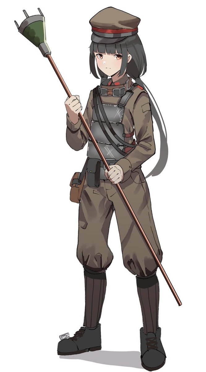EnlistedGame's tweet photo. For the emperor with the Japanese cumulative anti-tank mine.

The principle of its application is simple — get close to the tank and hit it. https://t.co/ObB97ZRs8n