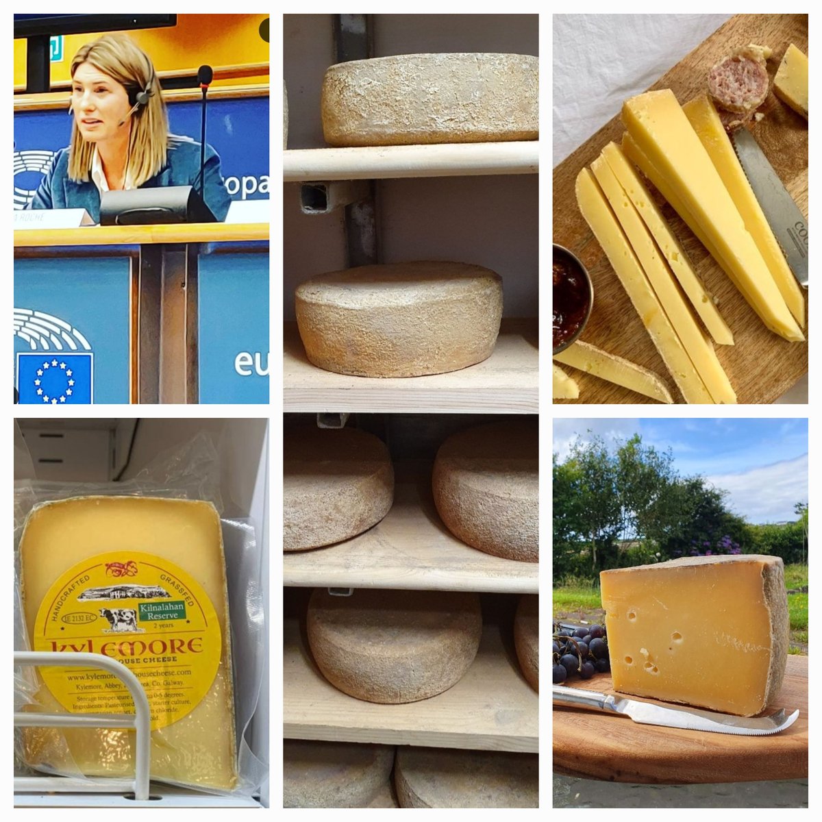 Day 5 meet the local producers.
Teresa @kylemorecheese makes fantastic cheese on the farm in Galway. I love how she also shares her love of farming and rural Ireland  She is a super advocate for women in agriculture here and at EU level #irishfoodproducers