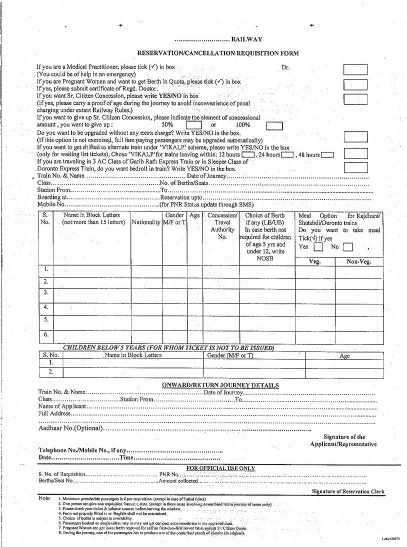 Priyasingh2002's tweet photo. Railway Reservation Form 2023 – Download PDF in All Language https://t.co/JjKUrWuxqv https://t.co/BsdBTBgxsO