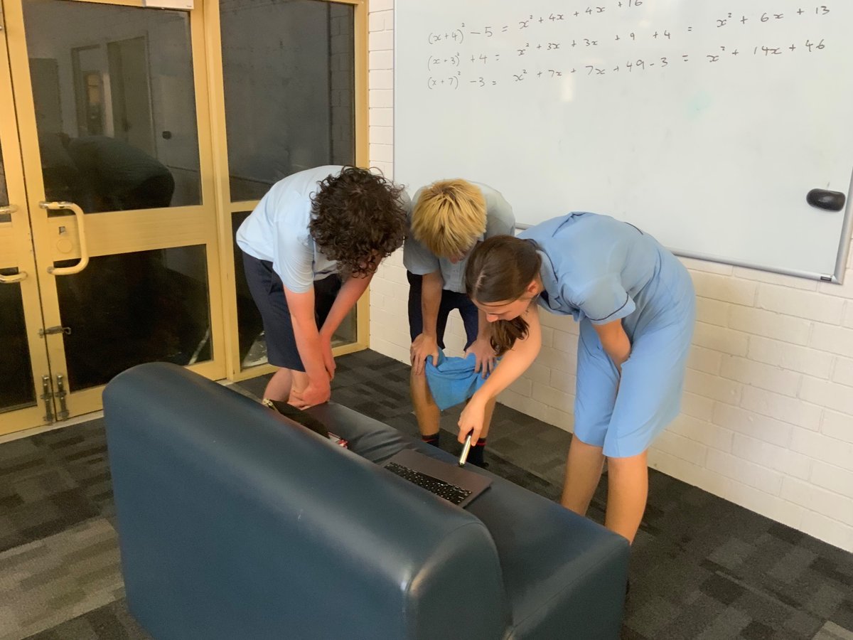 Hcoops76's tweet photo. Completing the square by INQUIRY, using BTC principles. Such a pleasure to watch them think, figure it out and teach themselves #buildingthinkingclassrooms #peterlilejedahl https://t.co/FQZgUBr5ni
