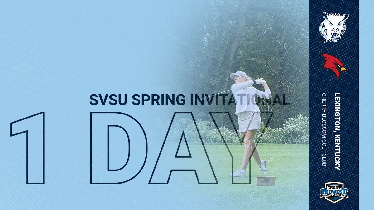 1 Day until the Women tee it up in Lexington, Kentucky to start the spring season!!