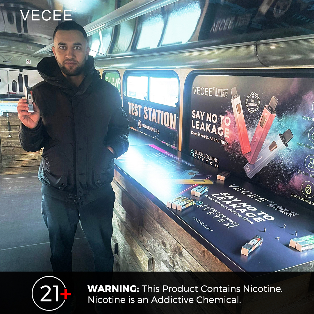 VECEEVape's tweet photo. Now VECEE is in the UK🇬🇧
So where will we meet next?🤩😎
...
👉https://t.co/81EDSQQFIA
.
.
#vecee #veceevape #veceeluke #veceepicco #600puffs #new #NewArrival #vapeuk #vapeeurope #vapetrickster #vapetrick #instavapers #vapelover #vaping #juice #vapejuic #ejuice #fun #disposable https://t.co/IkKX4qhfJd