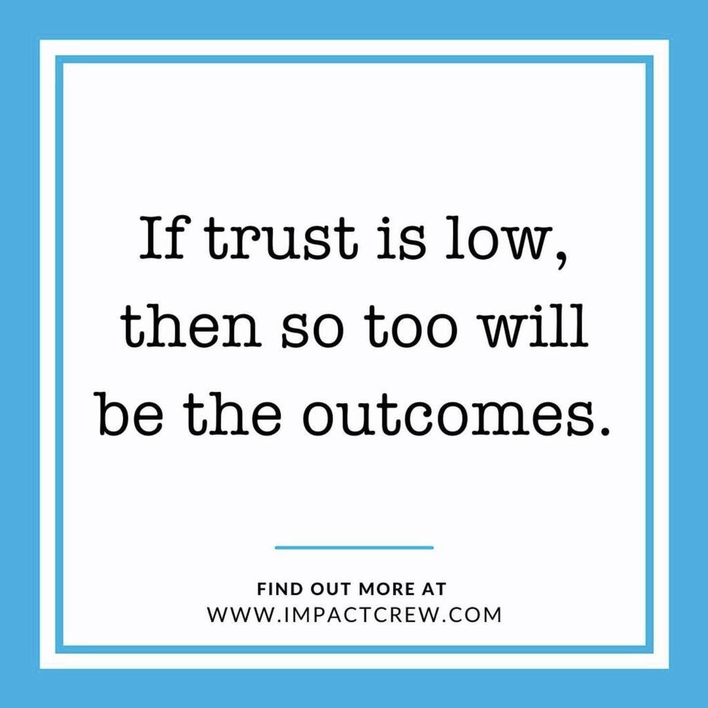 There are essential ingredients of winning teams, including the economics of trust. If trust is low, then so too will be the outcomes. We need to trust in our crew to do what we have asked them to do and Humphrey Walters’ principle of ‘tell me only once’ places the responsib…
