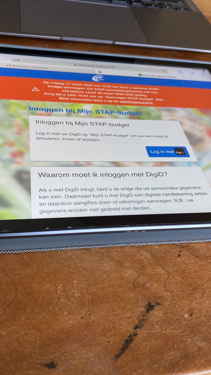 thomaspels1's tweet photo. Binnen 4 minuten de aanvraag kunnen doen👍🏻  #stapbudget https://t.co/rWscAvQLI6