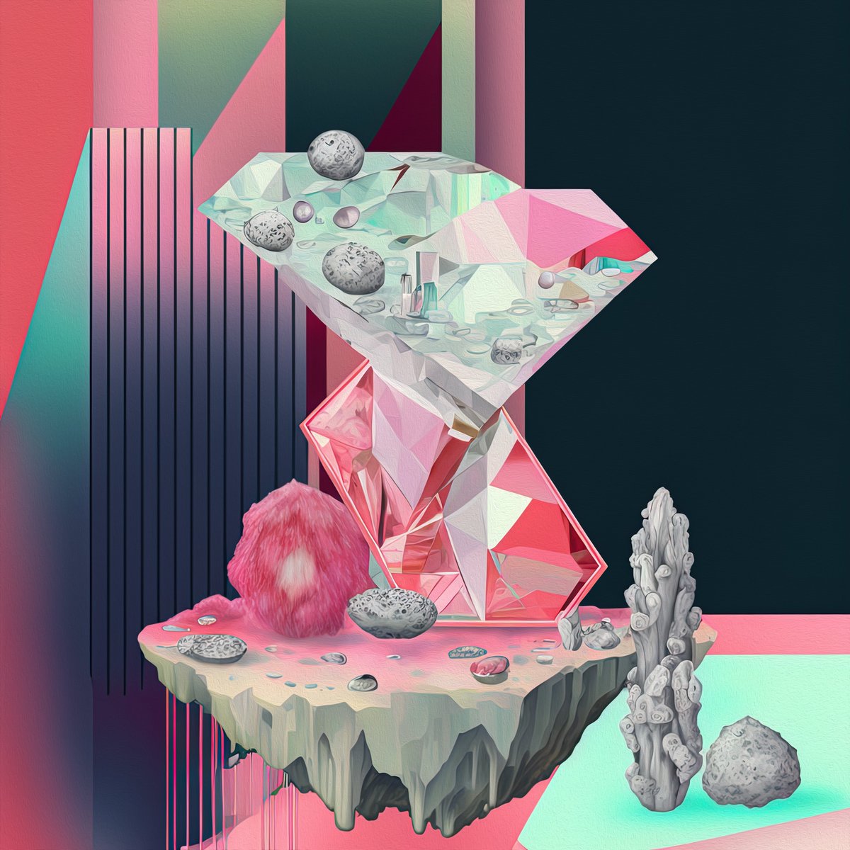 kikanicolela's tweet image. GM fam ☀️

'Composition #18', unique piece now available on @objktcom for 0.035eth 😅