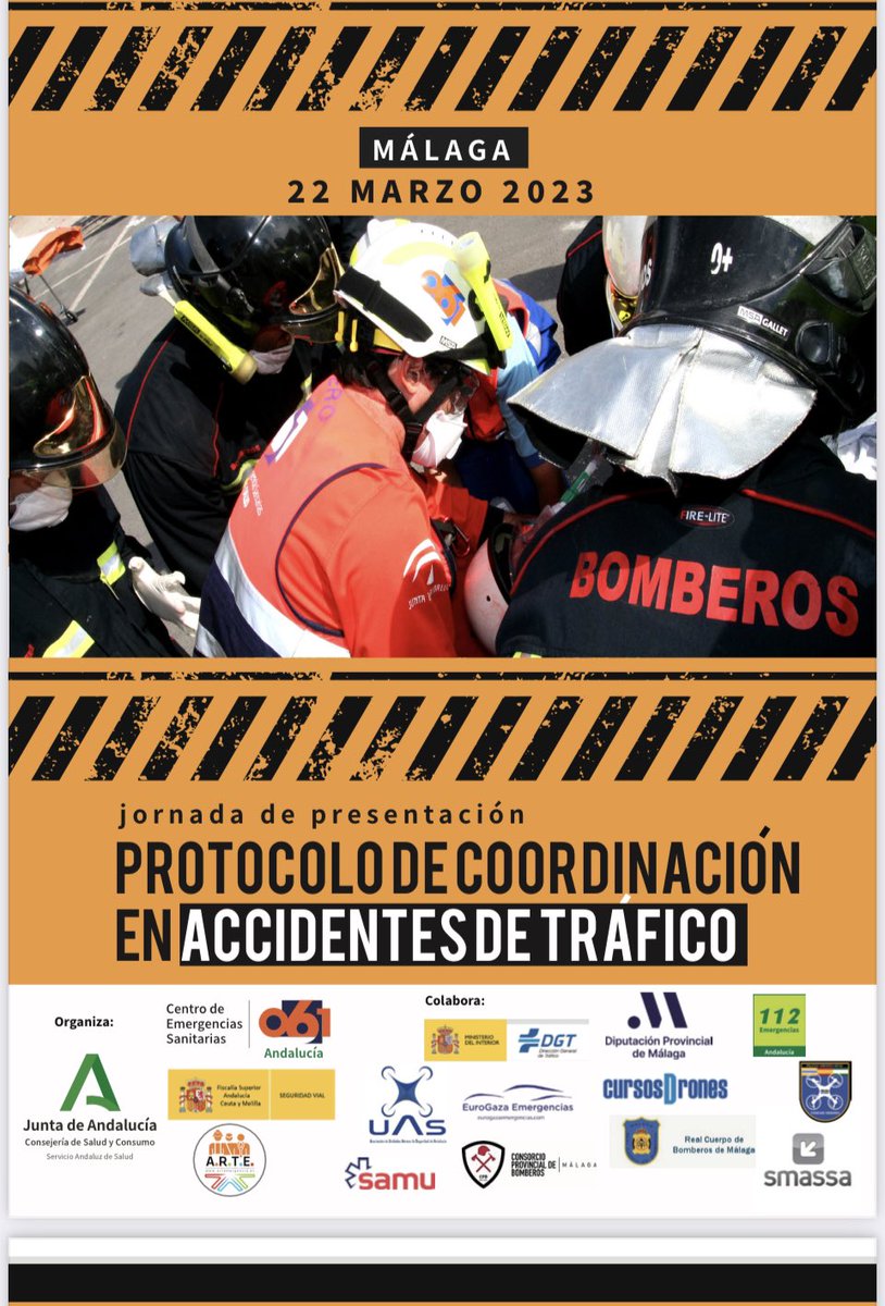 ARTEMERGENCIA's tweet photo. Os esperamos en Málaga el próximo día 22. La formación y el entrenamiento son la base de la mejor respuesta. https://t.co/IeggquQIZh