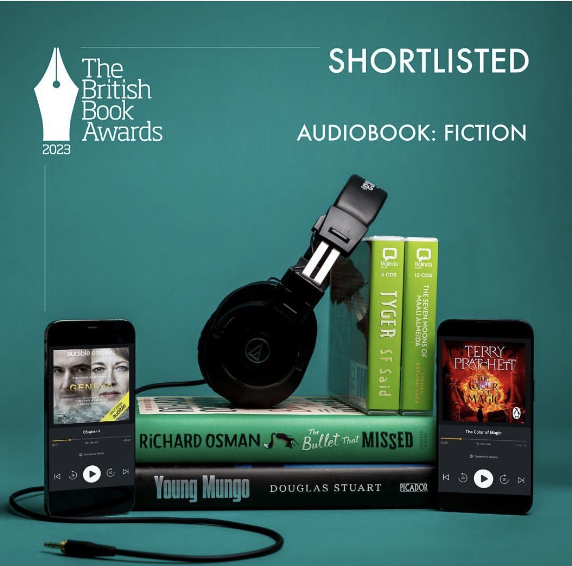 #Geneva makes the shortlist for a Nibbie Award. 🥂 🎧✍🏼📚