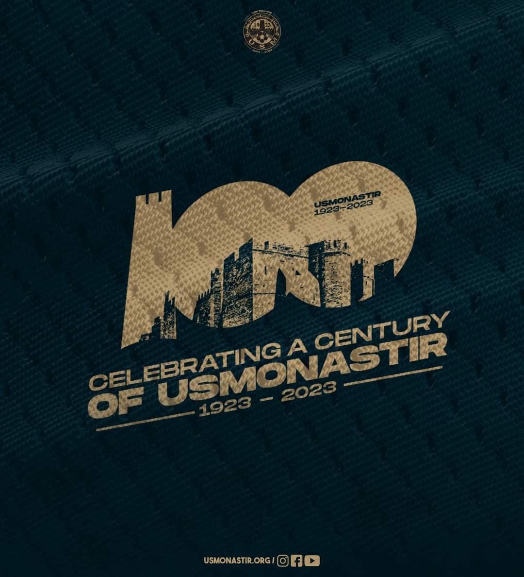17 مارس 1923-2023 💙
100 ســــنــــــة ورثـــــــة أجـــــــداد 💯
100 ســــنــــــة فـــــــخـرة البـــــلاد 💯
كل عام ونحن  بخير 🎉
𝐂𝐞𝐥𝐞𝐛𝐫𝐚𝐭𝐢𝐧𝐠 𝐚 𝐜𝐞𝐧𝐭𝐮𝐫𝐲 𝐨𝐟 𝐔𝐒𝐌𝐎𝐍𝐀𝐒𝐓𝐈𝐑 💯
<a href="/USMonastirBB/">Union Sportive de Monastir Basketball</a> <a href="/USMonastirFB/">Union Sportive de Monastir Football</a>
#Celebrating_a_century_of_usmonastir