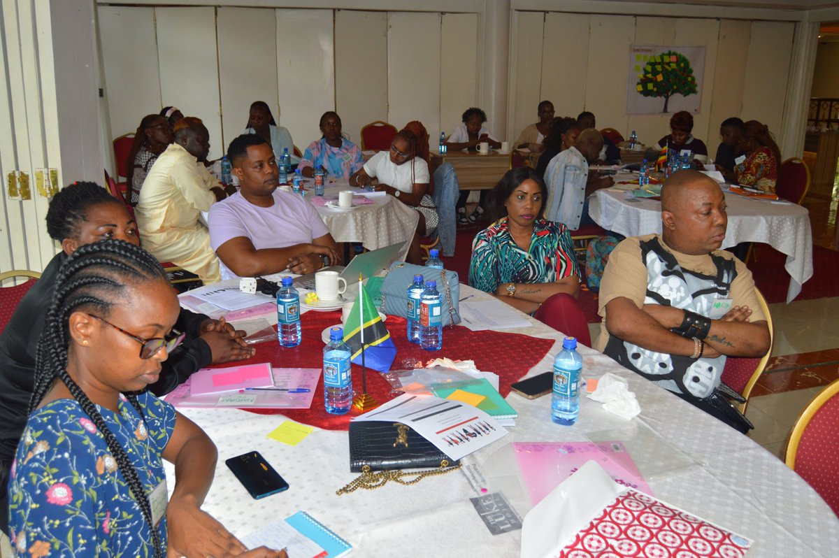 AfricaSexWork's tweet photo. The kick off of the in-person edition of #3rdALESWA in Kenyan capital. Participants are from Uganda, Tanzania and Kenya.

Here is the graduation of the #1staleswa: https://t.co/1dEY6Naz2X

Here is the graduation of the #2ndaleswa: https://t.co/p2HIvVM5KT https://t.co/5LriPmoOnP