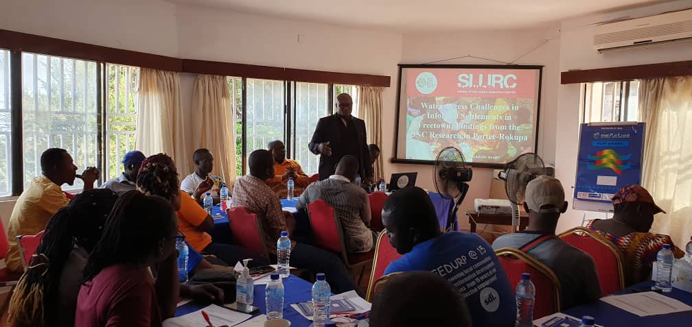 SLURC_FT's tweet photo. Hosting the second #ValidationWorkshop with community members of Freetownโs informal settlements as part of our #BeyondTheNetworkedCity project
We are grateful for our community partners for playing an essential role in the #coproduction_of_knowledge that @SLURC_FT is leading! https://t.co/jnqSRsrMNg