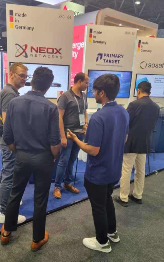 This year's #GISEC in #Dubai is over. A visit that was worthwhile, because our small but nice stand was well visited.
In a very software-heavy industry, it is an advantage to be able to show something you can touch. Like our PacketRaven #NetworkTAPs, for example.

#neoxnetworks