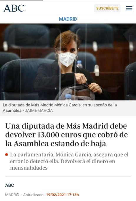 Cesar_Opinions's tweet photo. Dice Monica García la protavoz de #MasPaMi que todo se debe a un error, que va a devolver el dinero, y que no volverá a pasar . . . 😏👇🏽
#Dimitir https://t.co/cGqgVaOLIY