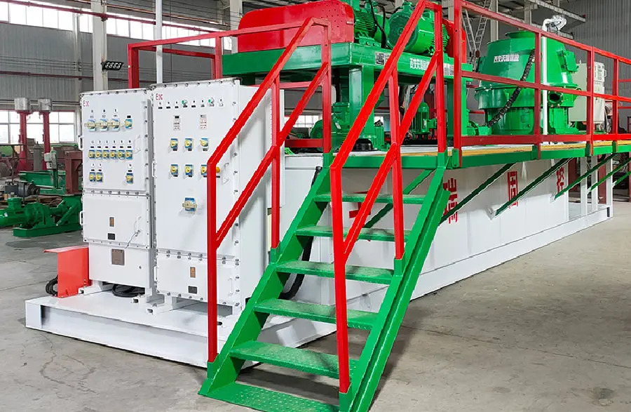 TianRui2023's tweet image. 📊TianRui Petroleum Machinery Equipment Co.,Ltd. (For short: TR Solids Control) is a professional manufacturer of solids control equipment and mud recovery system, located in Xi’an City, China. 

More in: solidscontrolequipment.com

#TianRui #TRSolidsControl #PetroleumMachinery