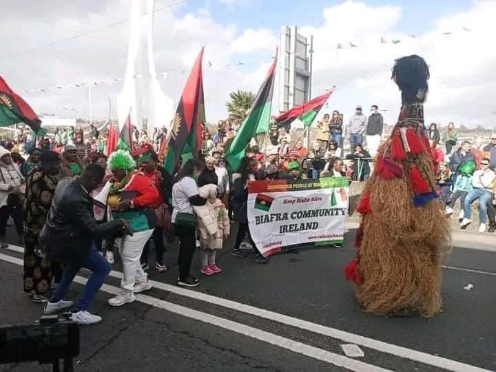 #BiafraFreedom, ST. PATRICK DAY, IRELAND 
 #IPOB IRELAND  Will Be Protesting Today 17th Being Friday, At College Of Commerce, Cork City Center. Time 12:00pm