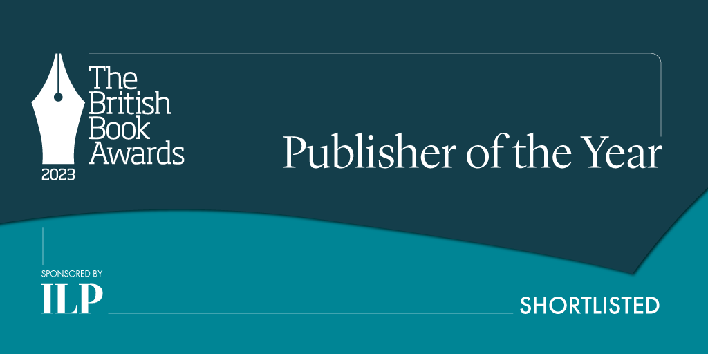 thebookseller's tweet photo. And congratulations to The #BritishBookAwards Publisher of the Year shortlistees @bloomsburybooks, @dkbooks, @HarperCollinsUK, @usborne, @simonschusterUK, @headlinepg, @littlebrownuk, @orionbooks!

Sponsored by International Literary Properties #Nibbies https://t.co/zYSRagGyEy