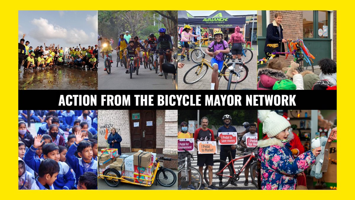 BYCS_org's tweet photo. 👫 Individually, we can all make a difference, but real change comes about when we work together. 

🌍#BicycleMayors are working to encourage cycling around the globe, and have touched the lives of many.

👉You can find their inspiring stories below https://t.co/6q5EAyHNGg https://t.co/oCNQW8KiJf
