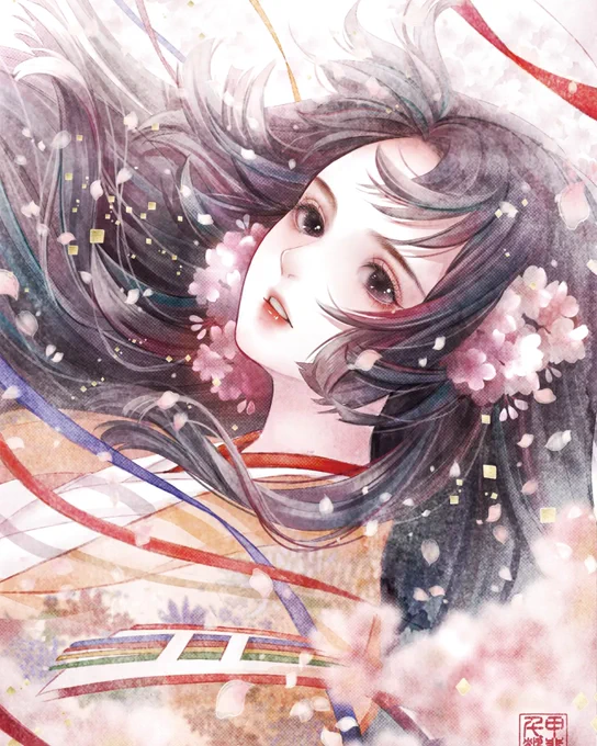 #桜の作品でTLにも桜を咲かせましょう 