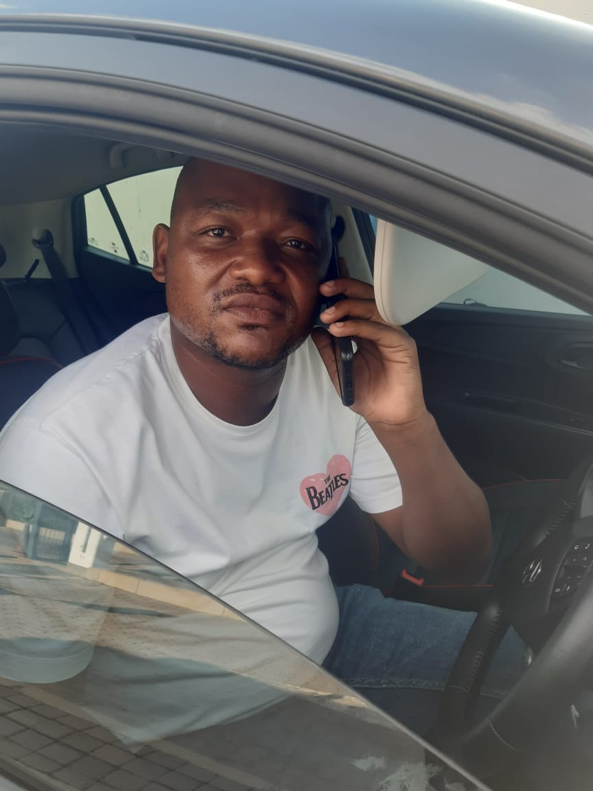 This picture was taken on the 1st of March 2023, and this is the guy who stole our car, leaving with our car from the Hyundai dealership in Fourways. Here is the story.