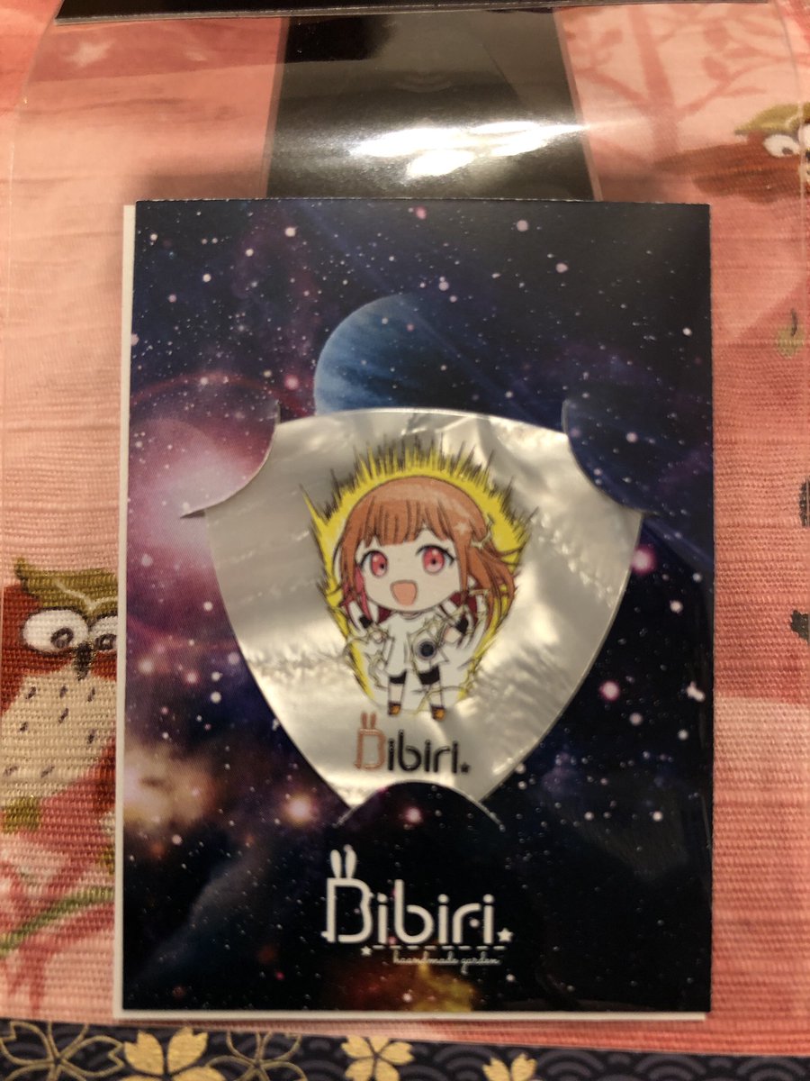 RG5_150Ver3's tweet photo. #Bibiri
#ギターストラップ
ハンドメイド ギター・ベース ストラップのBibiri さまから、素敵⭐️でちゃわゆい💖デザインのおにぎりピックとステッカーをいただきました🤗
ありがとうございます〜⭐️😻⭐️ https://t.co/rQ3EnXNIF1