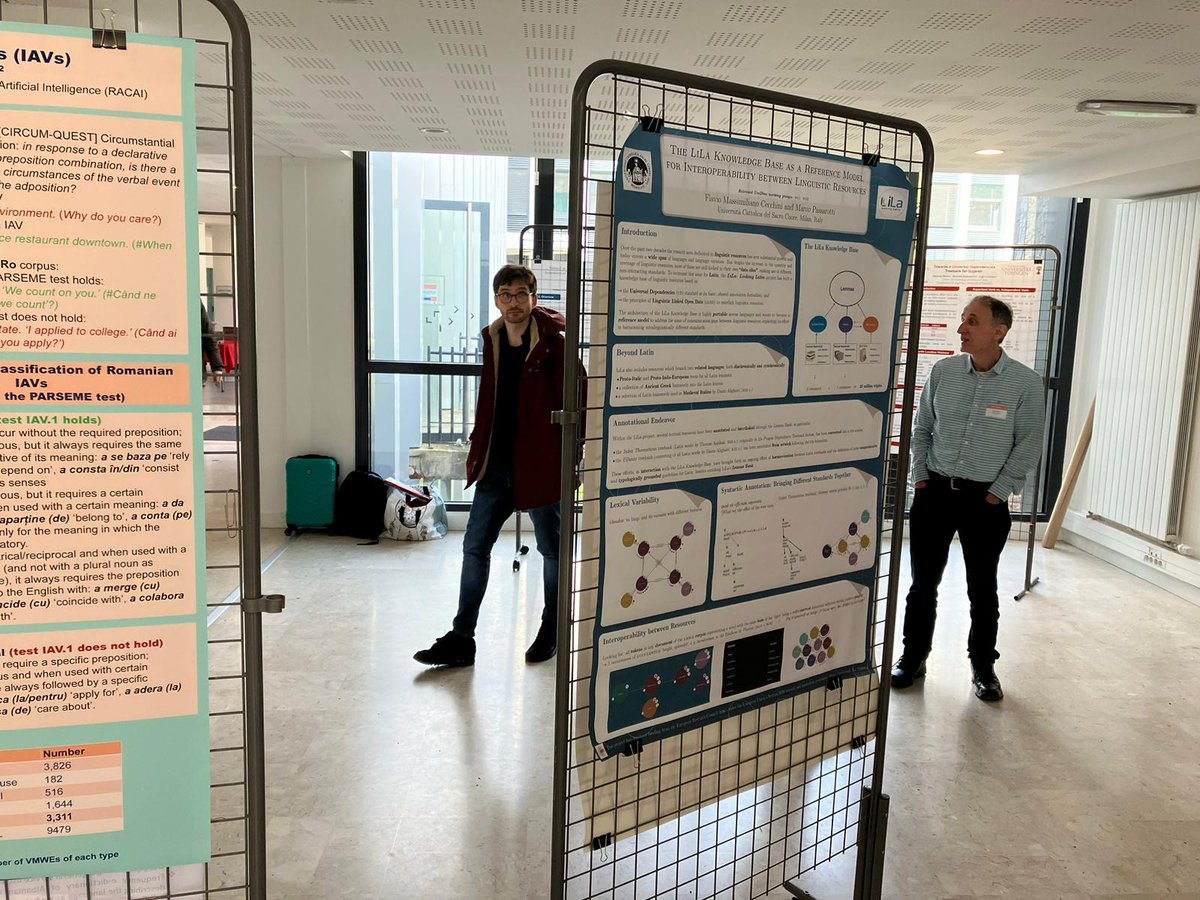 ERC_LiLa (@erc_lila) on Twitter photo Today we are presenting our project at UniDive general meeting <a href="/UnivParisSaclay/">Université Paris-Saclay</a>!
We are happy to answer your questions!
#NLProc #Latin Today we are presenting our project at UniDive general meeting <a href="/UnivParisSaclay/">Université Paris-Saclay</a>!
We are happy to answer your questions!
#NLProc #Latin