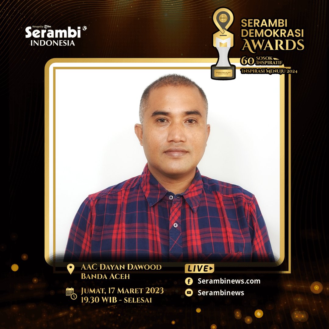 Serambi Demokrasi Awards, Inspirasi menuju 2024.

#PanggungDemokrasi
#DemokrasiAwards
#SerambiAwards2023
#SerambiNews
#TribunGayo