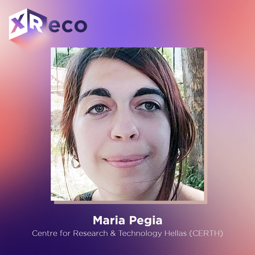 XRECO_EU's tweet photo. Read this mini-interview with Maria Pegia from our consortium member @CERTHellas (thread)!
What's your role in the #XReco team?
M: I'm responsible for 2 key tasks. Leading the #development of cross-modal #descriptors that can be extracted from various modalities
(1/6) https://t.co/GLcnx5urf6