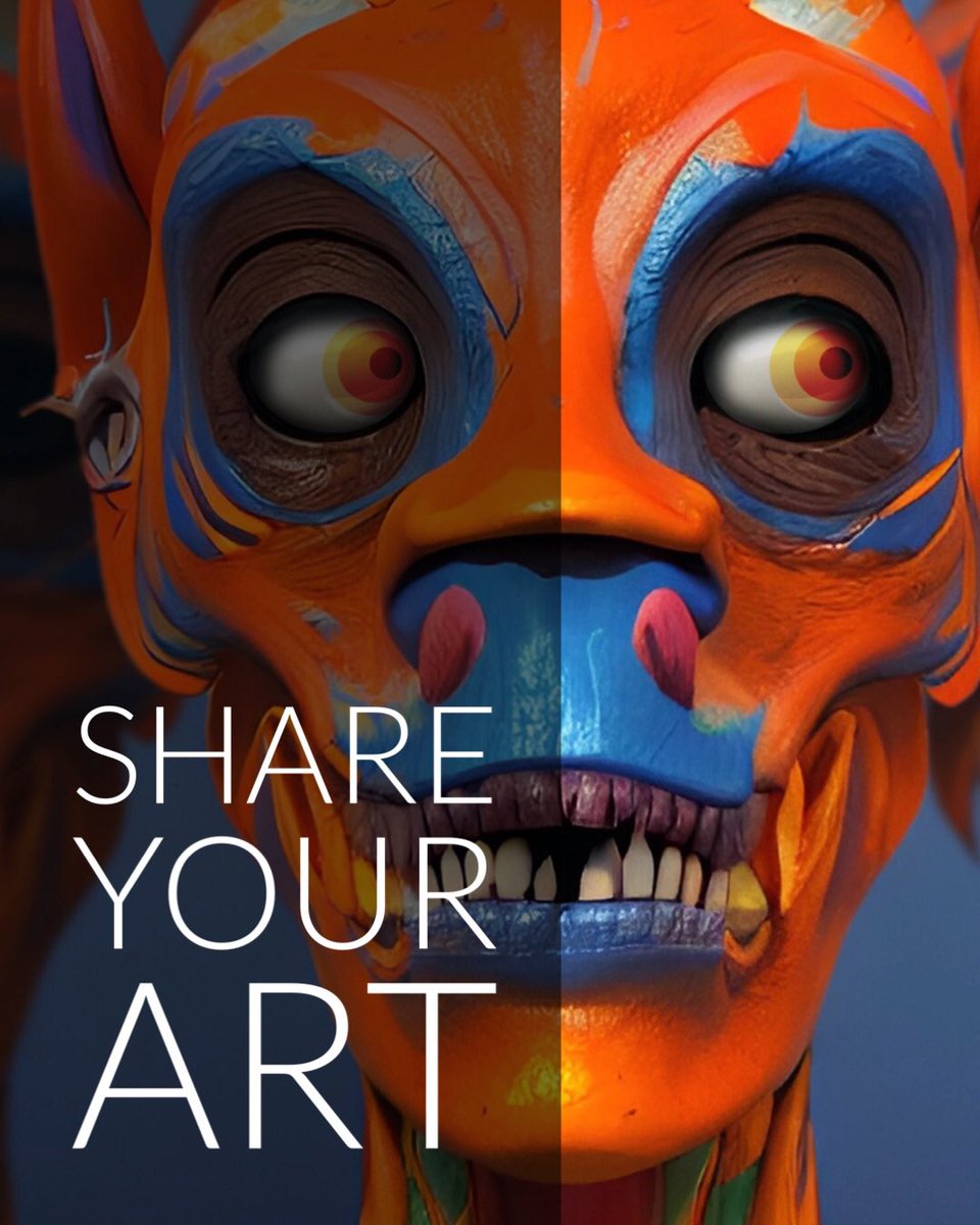 Share your Amazing A R T  💙🧡💙
Supporting artists!!  🔥🔥🔥

Please give RT to the publication 
to get more exposure of your works.  

Thank you 🙏🏻🙏🏻🙏🏻

#nft #nftart #drop #dropart
 ⬇️   ⬇️    ⬇️