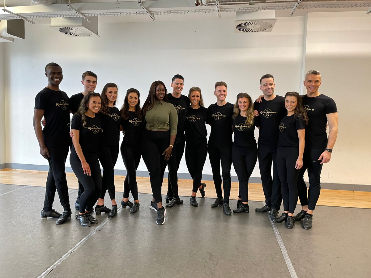 Katja joined an exclusive rehearsal session with <a href="/Riverdance/">Riverdance</a> 
Check out how she got on learning her haon, do, trís.

#IrelandAM
