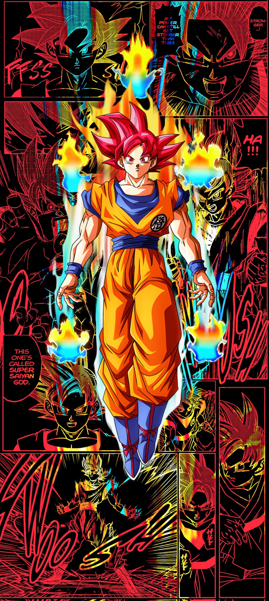 Super Saiyan God SS Goku WALLPAPER by clannadan on DeviantArt