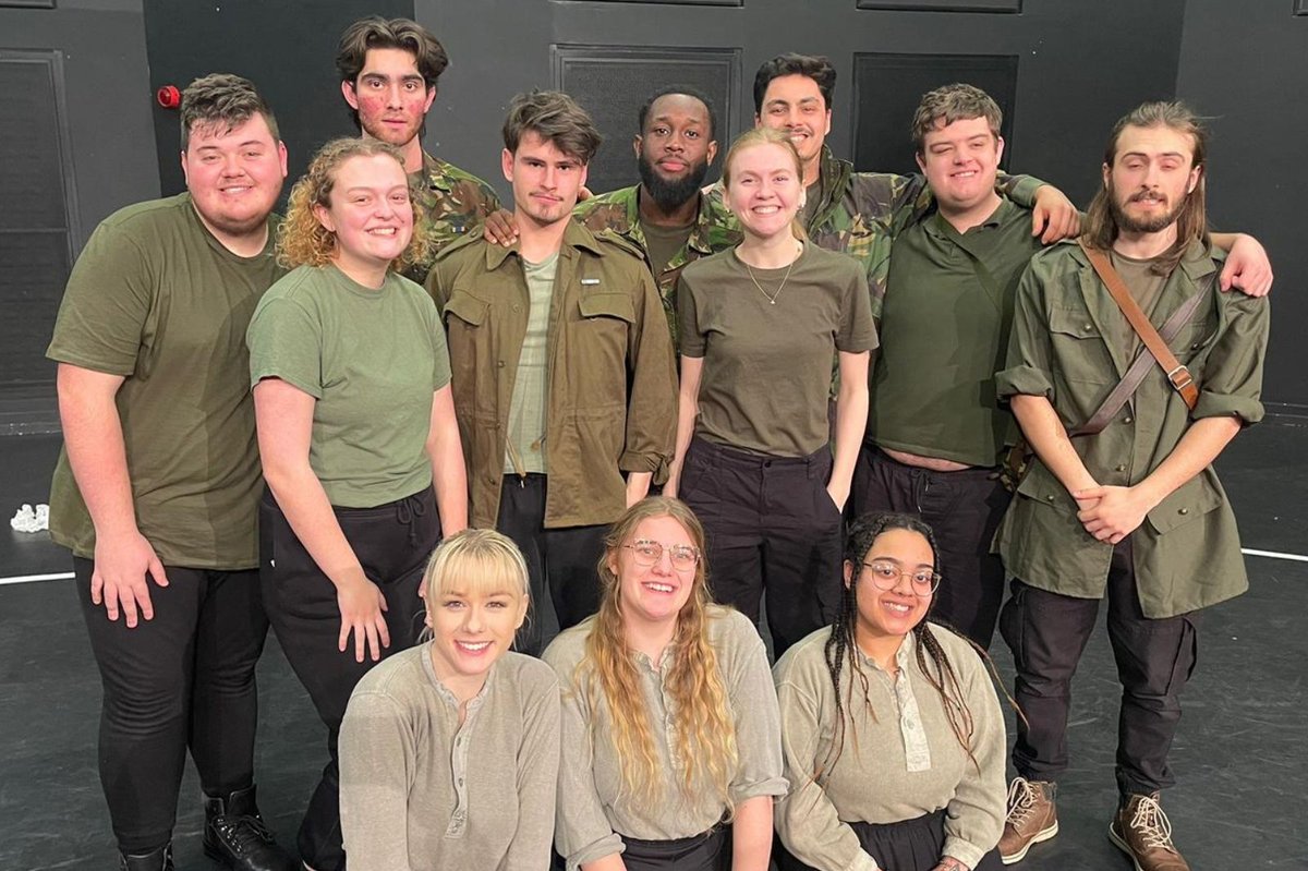 UniNhantsNews's tweet photo. 'The iron tongue of midnight hath told 12!'

#Shakespeare was brought to the masses recently, after three dozen #Acting students took The Bard’s plays on the road.

Read the news story for more 🎭 👇

https://t.co/NWywIZs5eK https://t.co/4x0QB4JIub