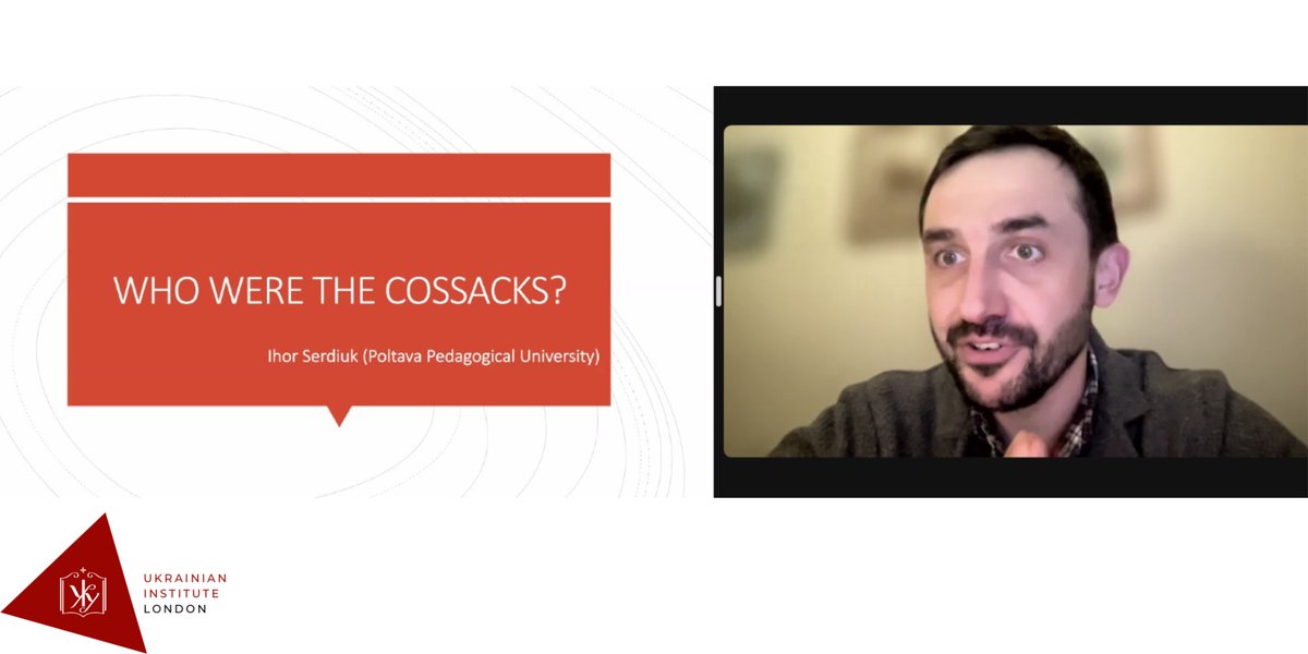 We were thrilled to host Dr Ihor Serdiuk for the 2nd seminar of Istoria, our online history course!
Dr Serdiuk guided us from the earliest mentions of the Cossacks, exploring how the Cossack myth was built.

Interested in joining the next seminar? 👉Visit ukrainianinstitute.org.uk/istoria-an-onl…