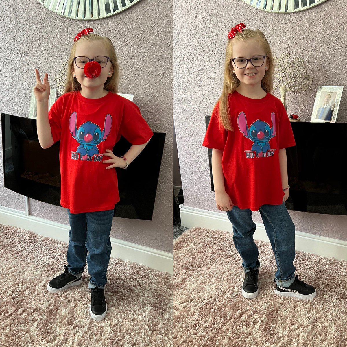 emma43801598's tweet photo. 🔴🔴Red Nose Day 2023 🔴🔴@Flomellynews @comicrelief https://t.co/JYMtkFKY4a