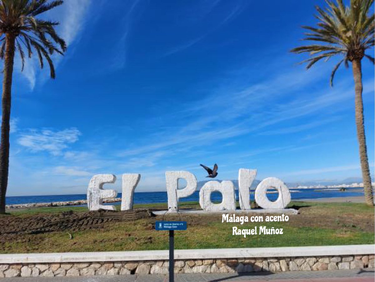 Malagaconacento's tweet photo. Hoy #17MAR será la inauguración del nombre del barrio de #ElPalo como icono artístico de rotulación sobre playa, que se suma a los ya existentes en #LaMalagueta, #Misericordia y #ElDedo.
Foto Raquel Muñoz para #malagaconacento
#vivirenmlg #spain #cute #malaga https://t.co/rd650Poqrw