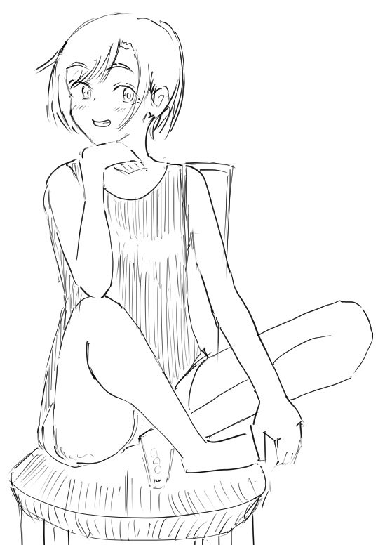 ネームの間に落書き https://t.co/fQlHhCqzmP