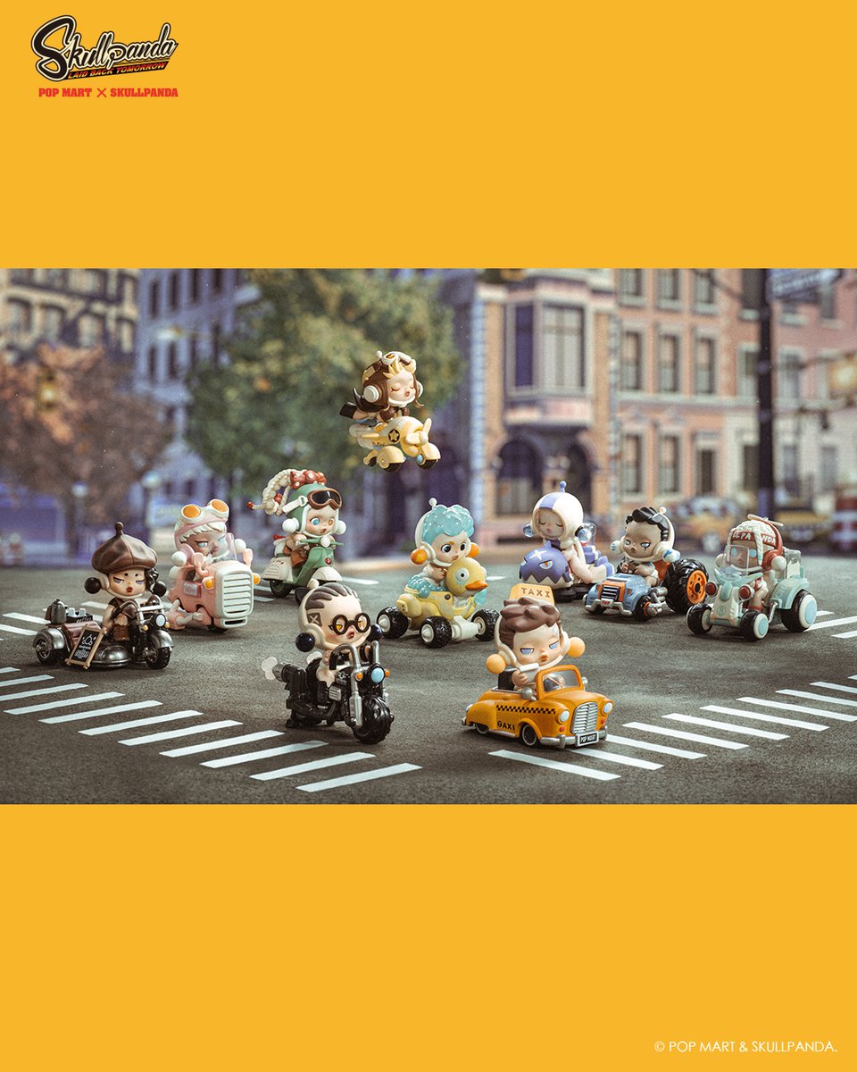 ◉ skull panda Laid Back Tomorrow美品 セット◉ 🆕☀️🆕SKULLPANDA Laid Back Tomorrow シリーズ🆕☀️🆕 夜明け