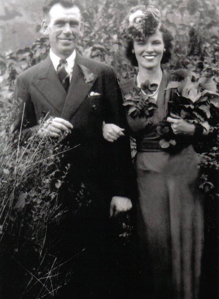 DannyBreenNL's tweet photo. St. Patrick's Day has always been a special day for us.
81 Years ago today in 1942, Mom and Dad married in St. Raphael's Chapel at Mount Cashel Orphanage where Dad was raised.  
Wishing everyone a happy and safe St. Patrick’s Day!!!! https://t.co/sgC4BZRkMl